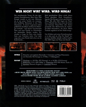 Die 1000 Augen der Ninja - Wer nicht Wirt wird, wird Ninja! - Einzel-Blu-ray im Pappschuber - Neu & OVP